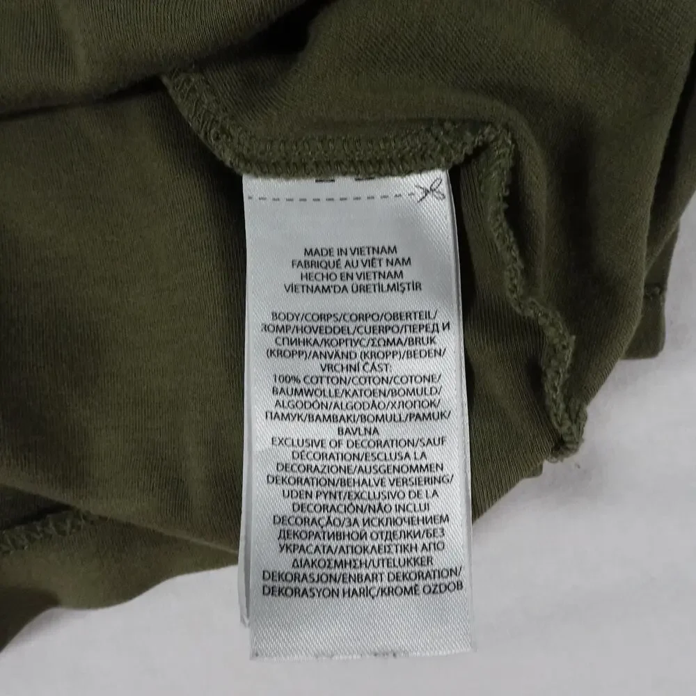 Ralph Lauren Flesh Pony Army Green Golf Polo Shirt Men's Classic Fit XL